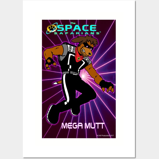 The Space Safarians- Mega Mutt Wall Art by DocNebula